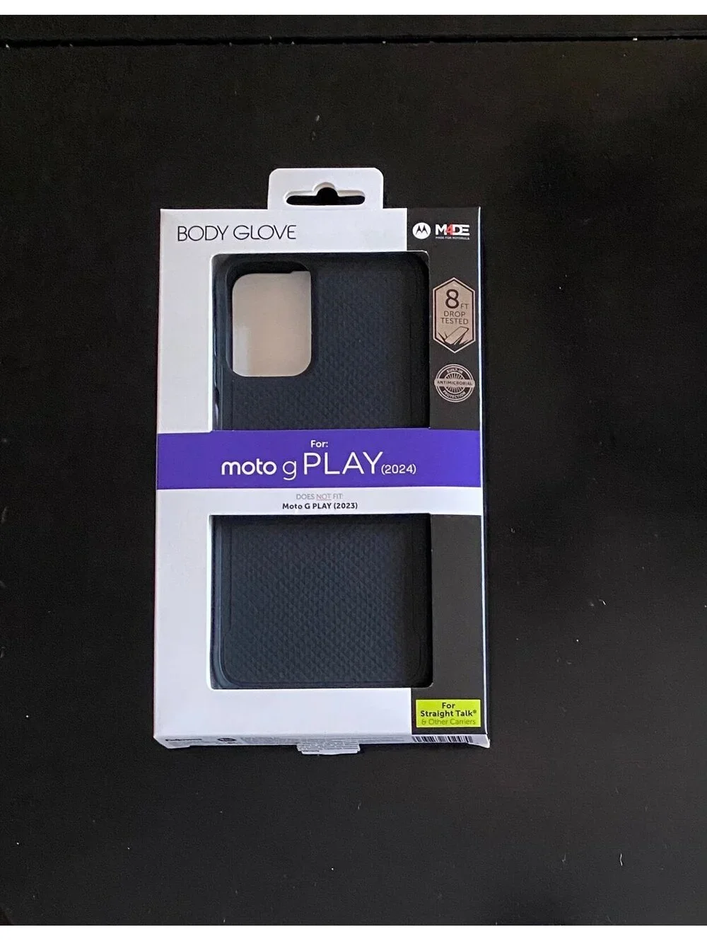 Body Glove Case for Moto g Play 2024 Black